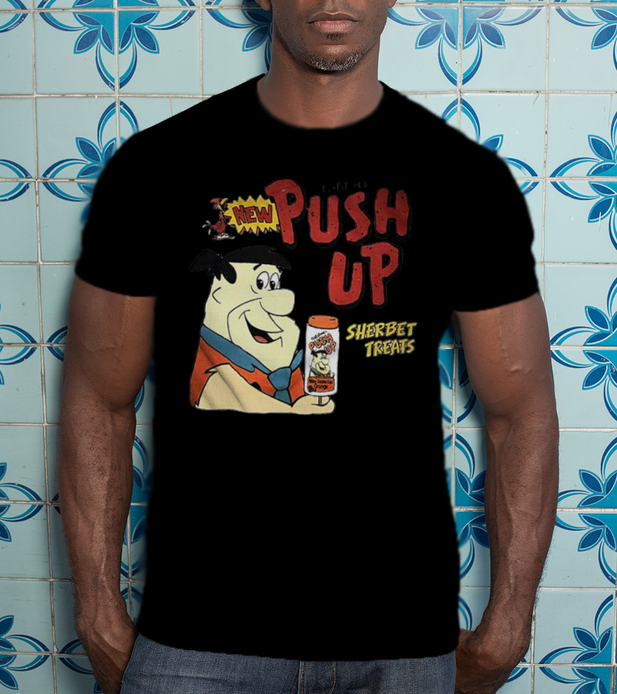 Fred Flintstone New Push Up Sherbet Treats T-Shirt