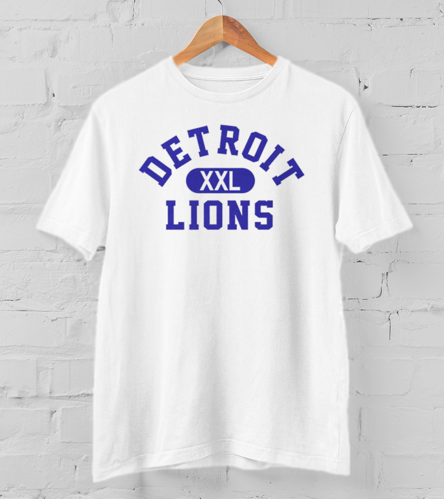 Tim Taylor’s Detroit XXL Lions Football Legacy T-Shirt