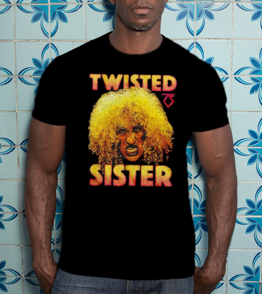 Twisted Sister Dee Snider Iconic Hair T-Shirt