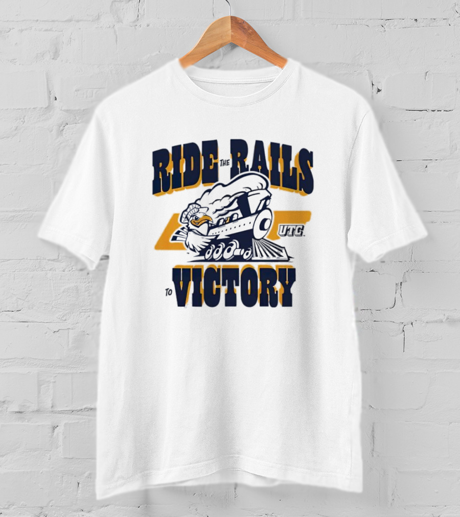 UT-Chattanooga Ride The Rails To Victory With Train And UTC T-Shirt