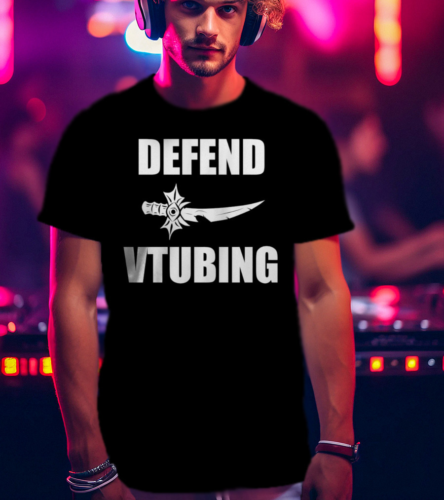 Defend Vtubing Sword T-Shirt