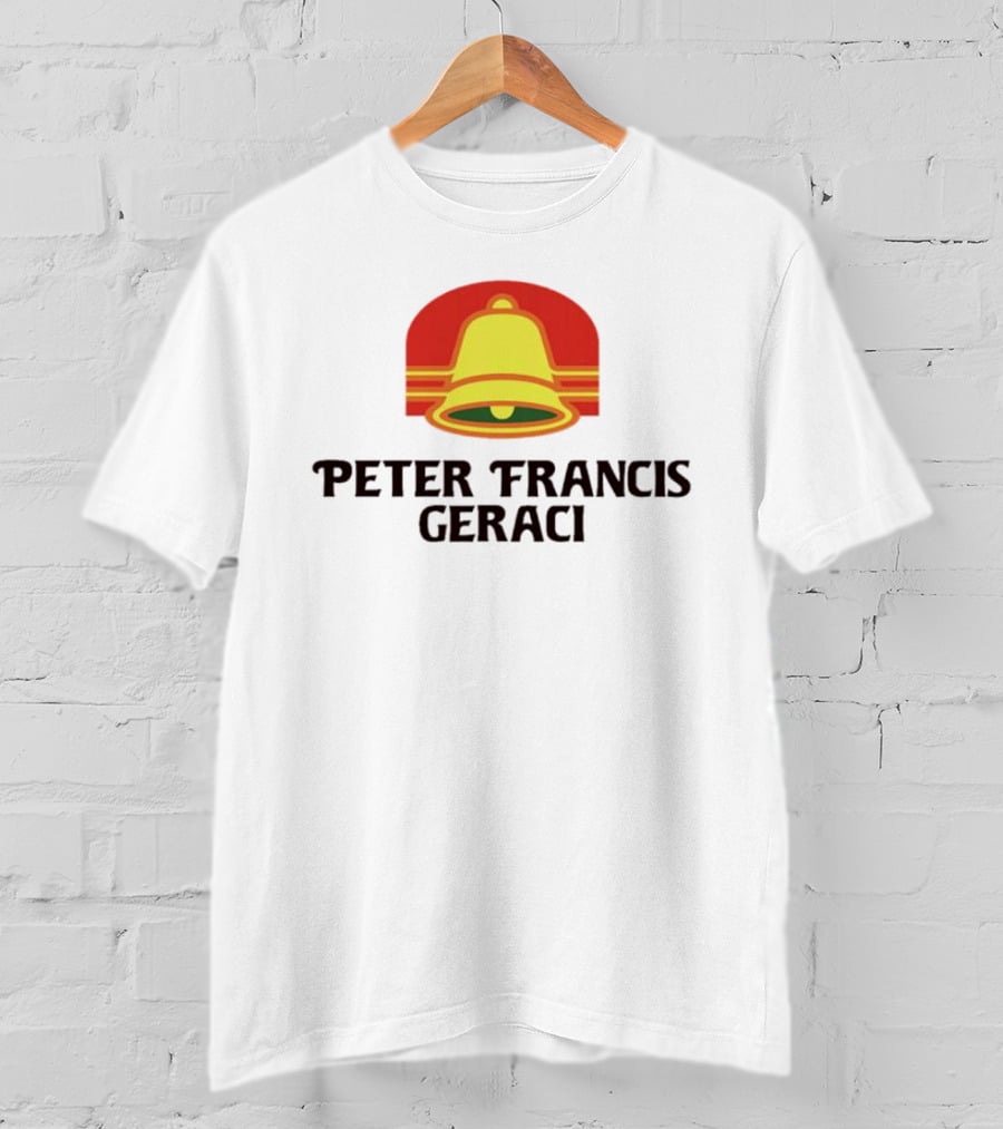 Harebrained Peter Francis Geraci Bell T-Shirt