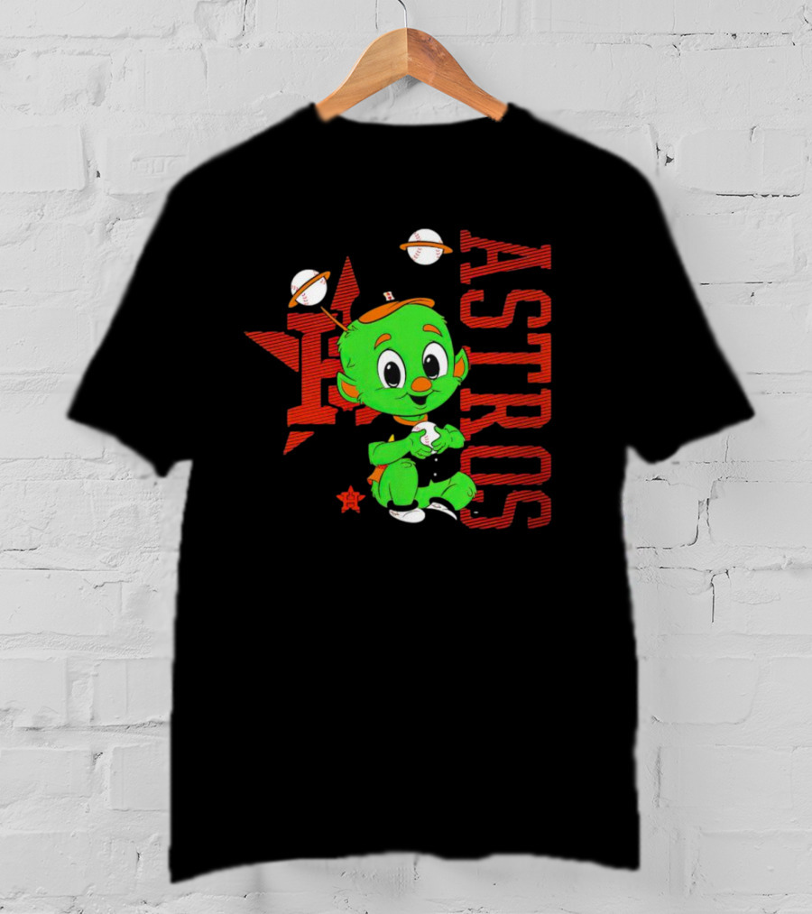 Houston Astros Orbit Mascot Infant Baseball Character T-Shirt