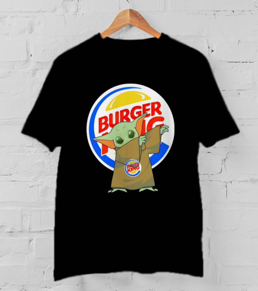 Baby Yoda Holding Burger King T-Shirt