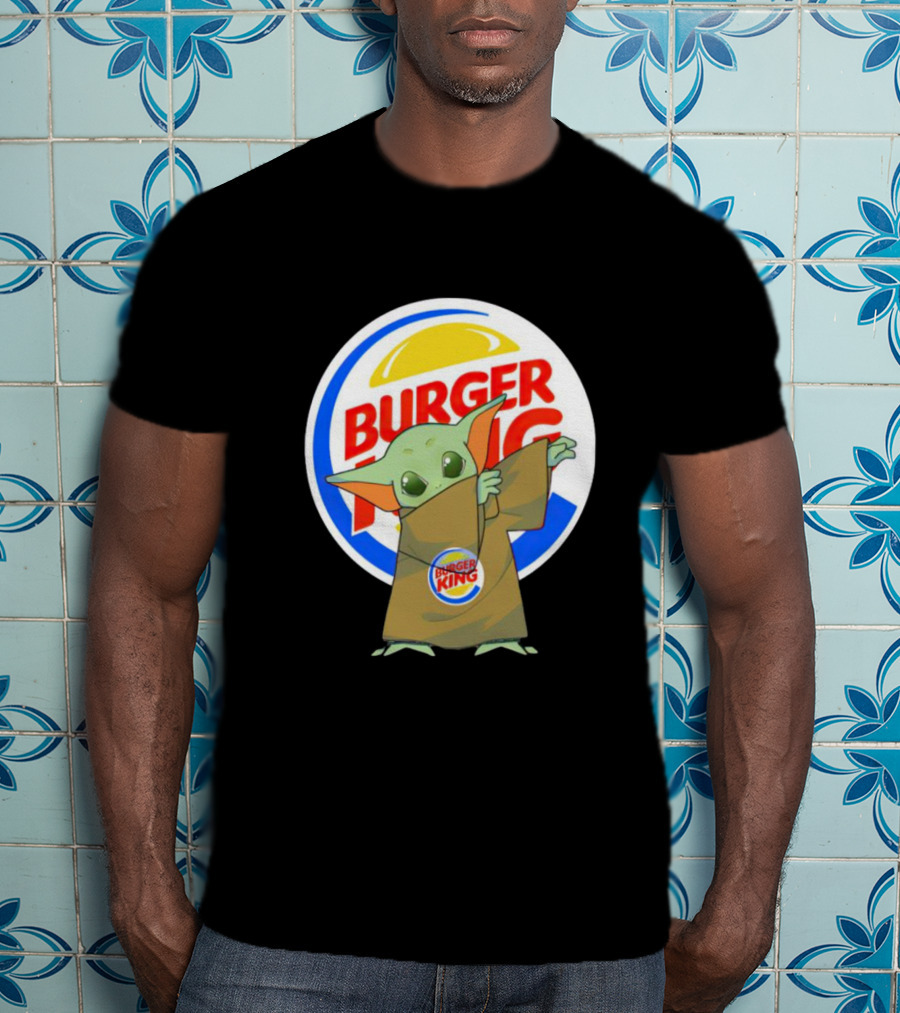Baby Yoda Holding Burger King T-Shirt