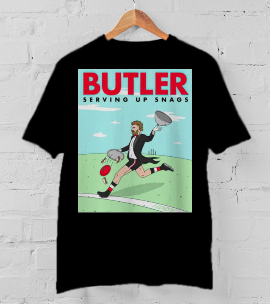 Butler Serving Up Snags Afl Football Tuxedo T-Shirt