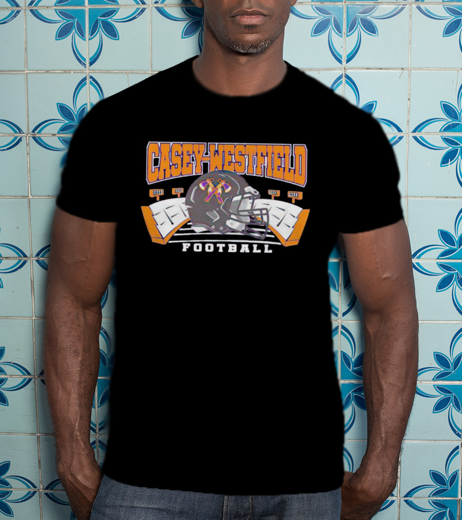 Casey Westfield Football Stadium Helmet T-Shirt