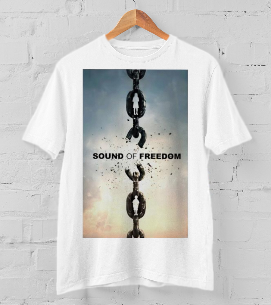 SOUND OF FREEDOM Broken Chains Symbolic T-Shirt