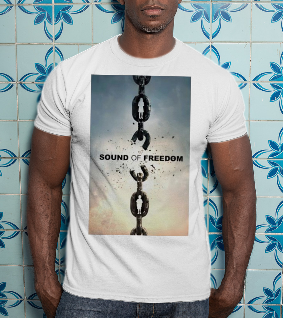 SOUND OF FREEDOM Broken Chains Symbolic T-Shirt