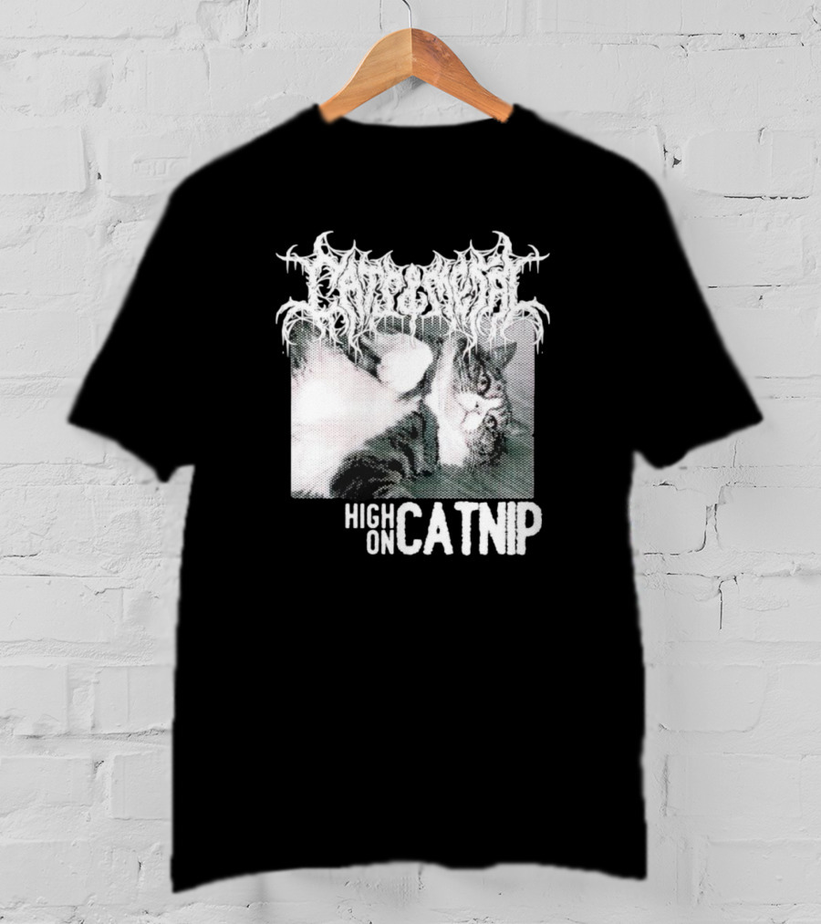 Parental Catnip Advisory High On Catnip T-Shirt