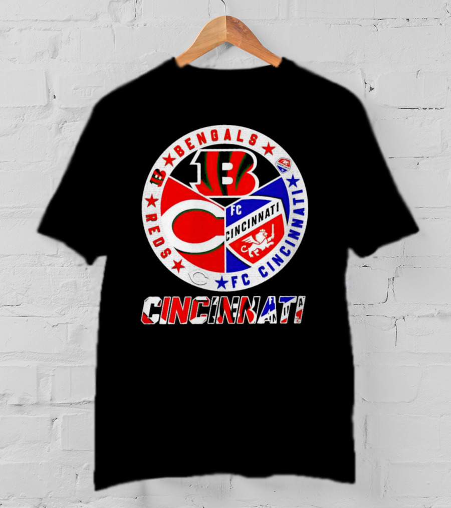 Bengals Reds FC Cincinnati Cincinnati T-Shirt