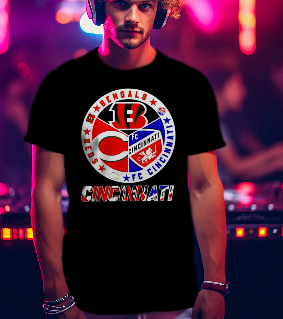 Bengals Reds FC Cincinnati Cincinnati T-Shirt