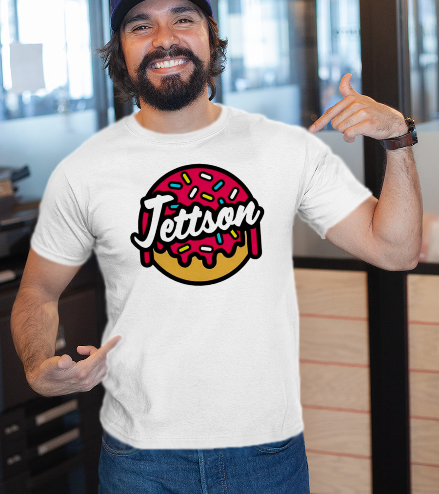 Jettson Colorful Sprinkled Donut T-Shirt