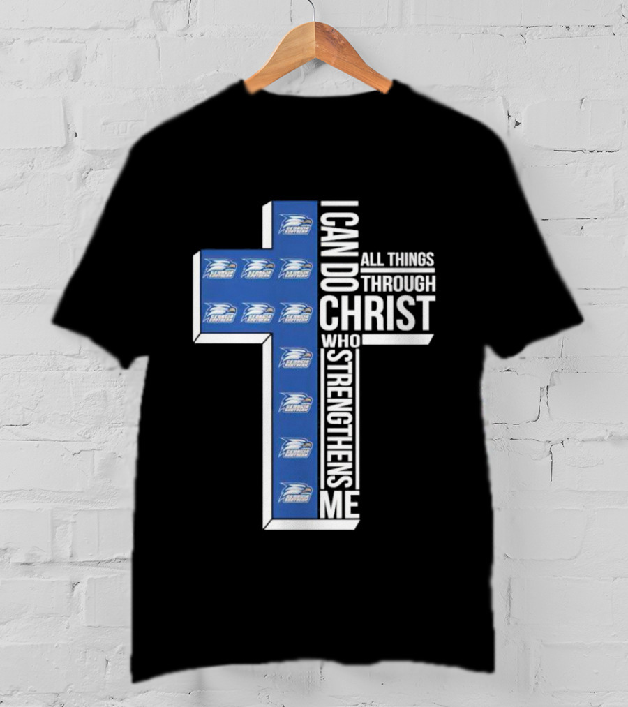 Southern Eagles I Can Do All Things Through Christ Who Strengthens Me T-Shirt