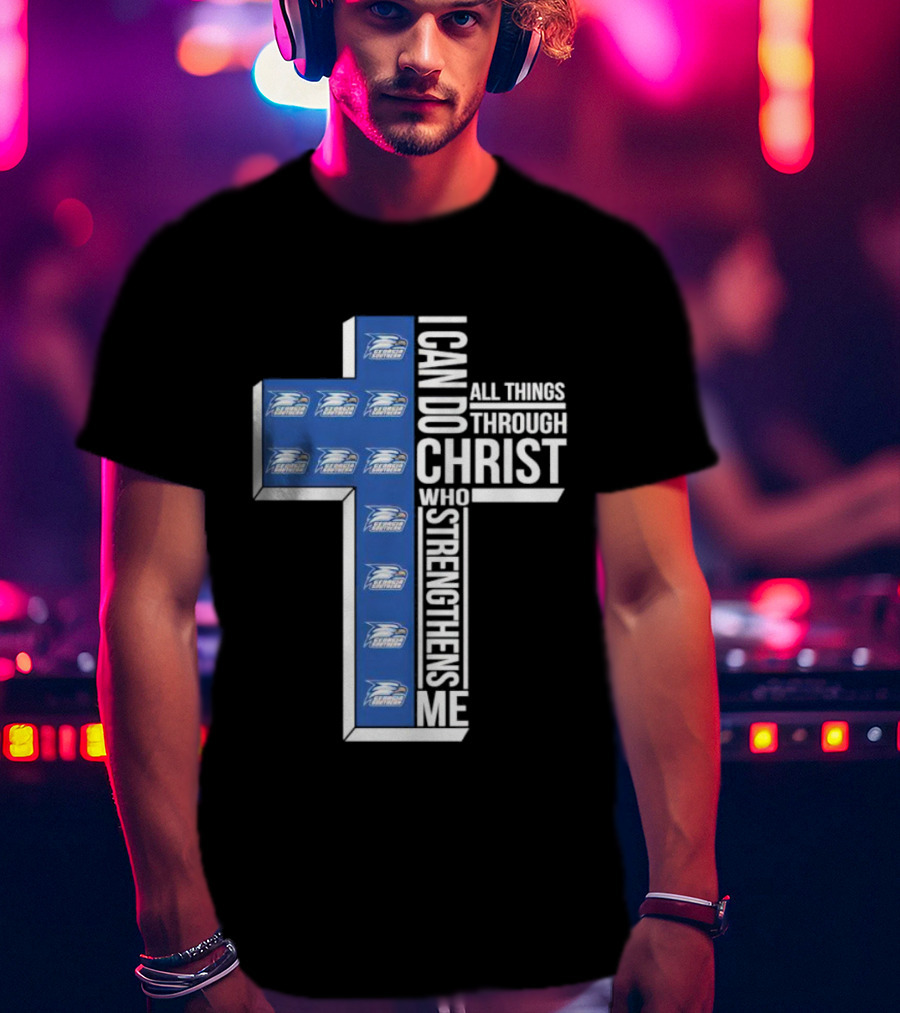 Southern Eagles I Can Do All Things Through Christ Who Strengthens Me T-Shirt