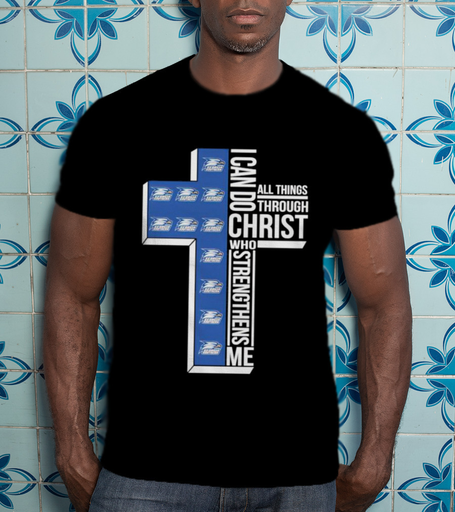 Southern Eagles I Can Do All Things Through Christ Who Strengthens Me T-Shirt
