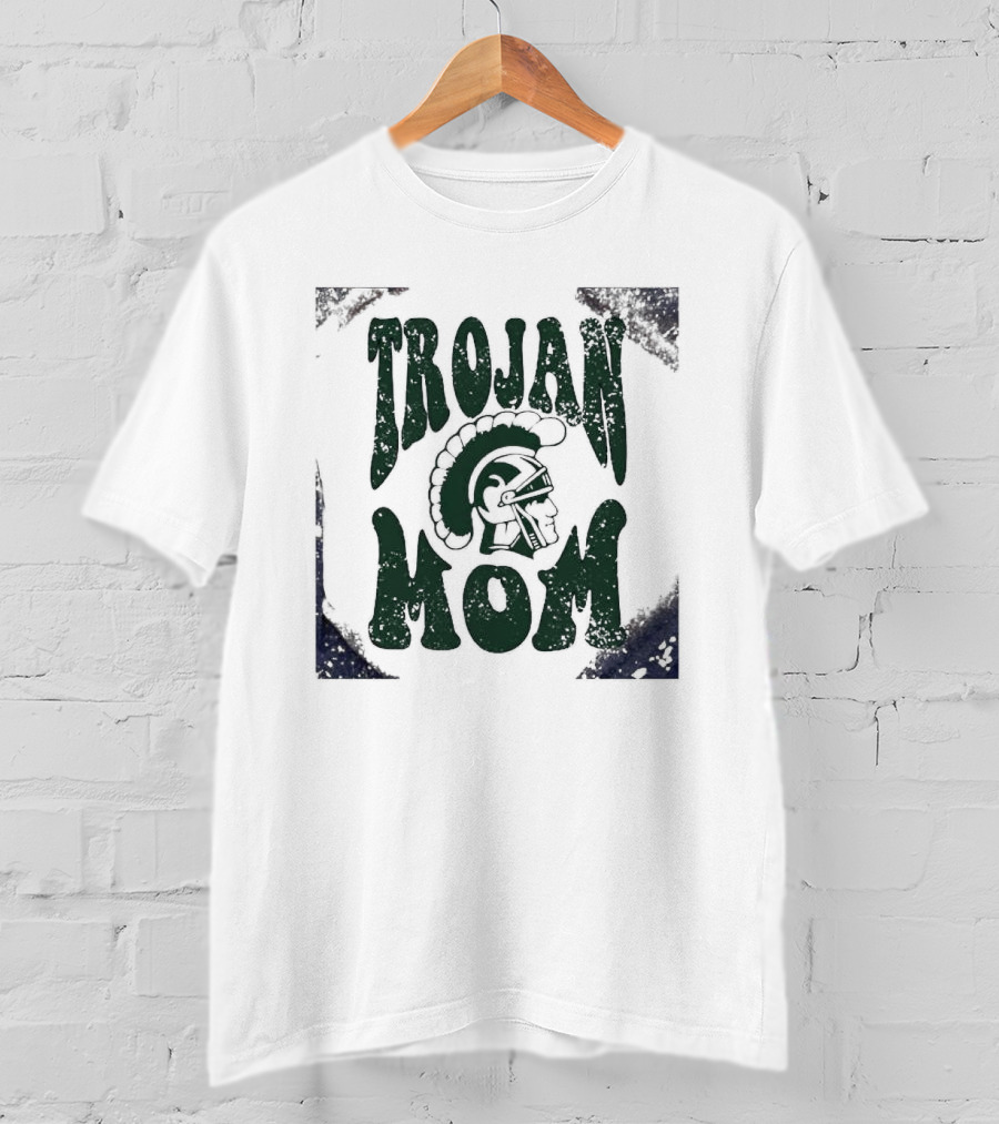 Trojan Mom Sports Team Fan Gear T-Shirt