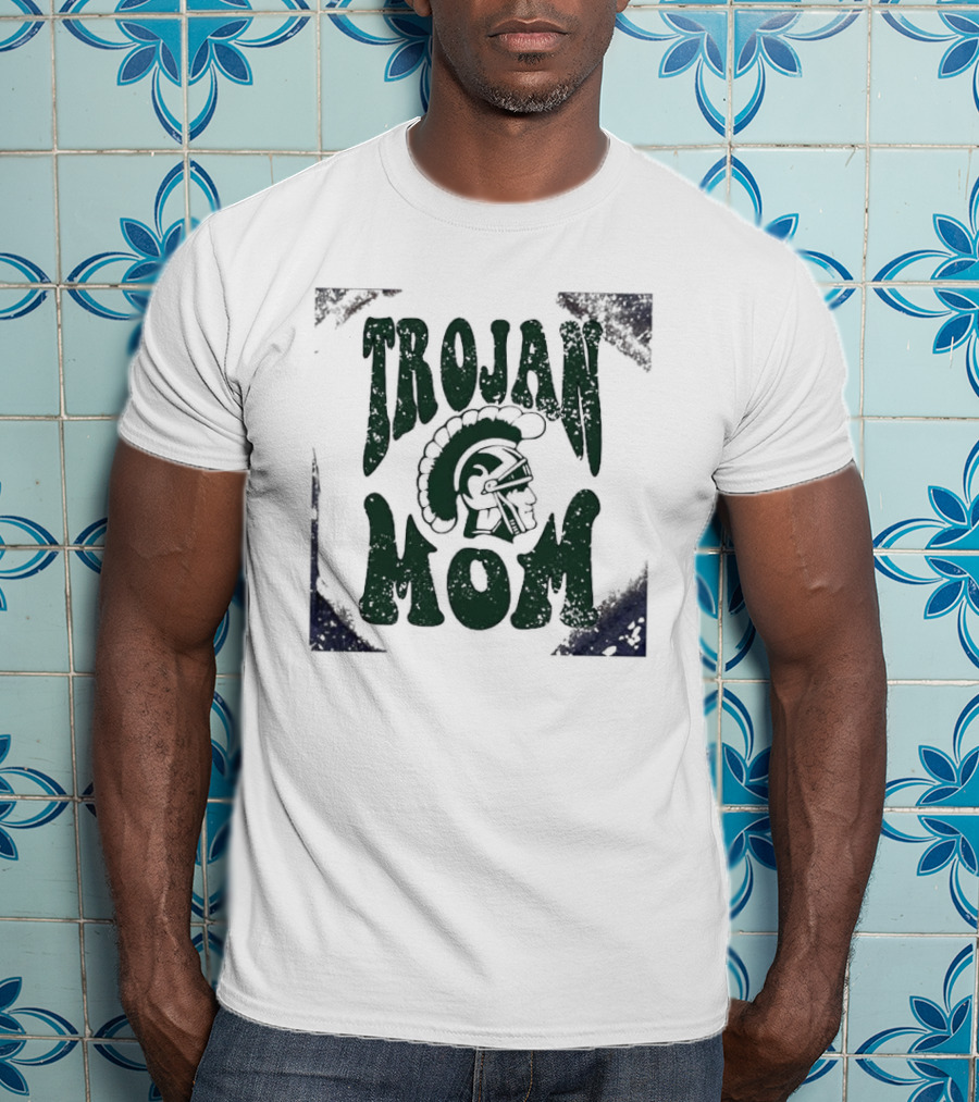 Trojan Mom Sports Team Fan Gear T-Shirt