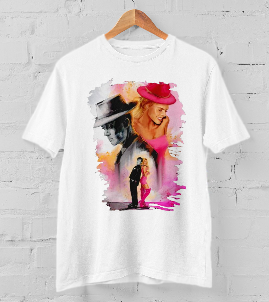 Barbie Oppenheimer Crossover Art Fusion T-Shirt
