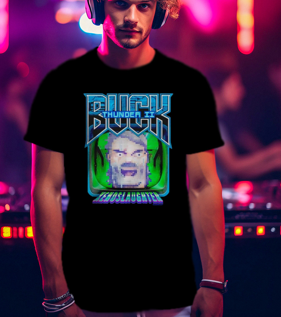 Buck Thunder II Xenoslaughter High On Life T-Shirt