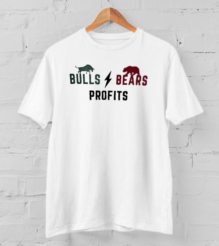Bulls Bears Profits Lightning T-Shirt