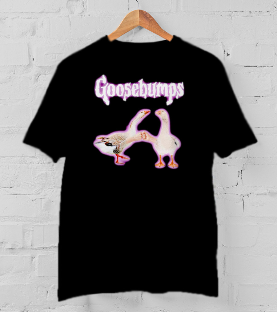Goosebumps High Five Goose Meme T-Shirt