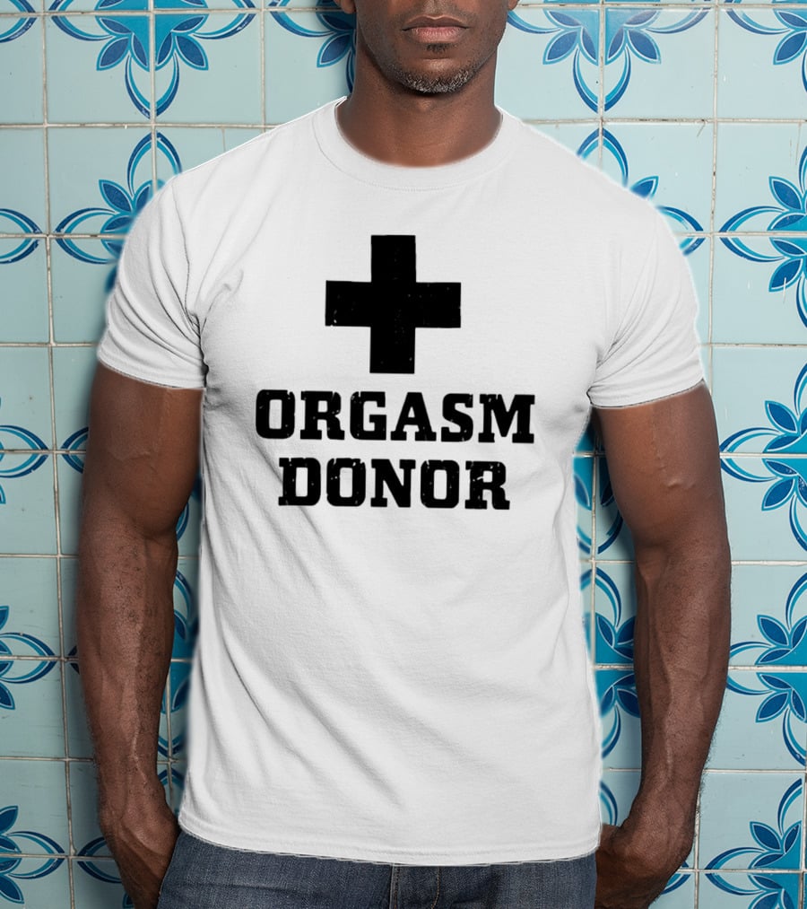Grailz Orgasm Donor Cross T-Shirt