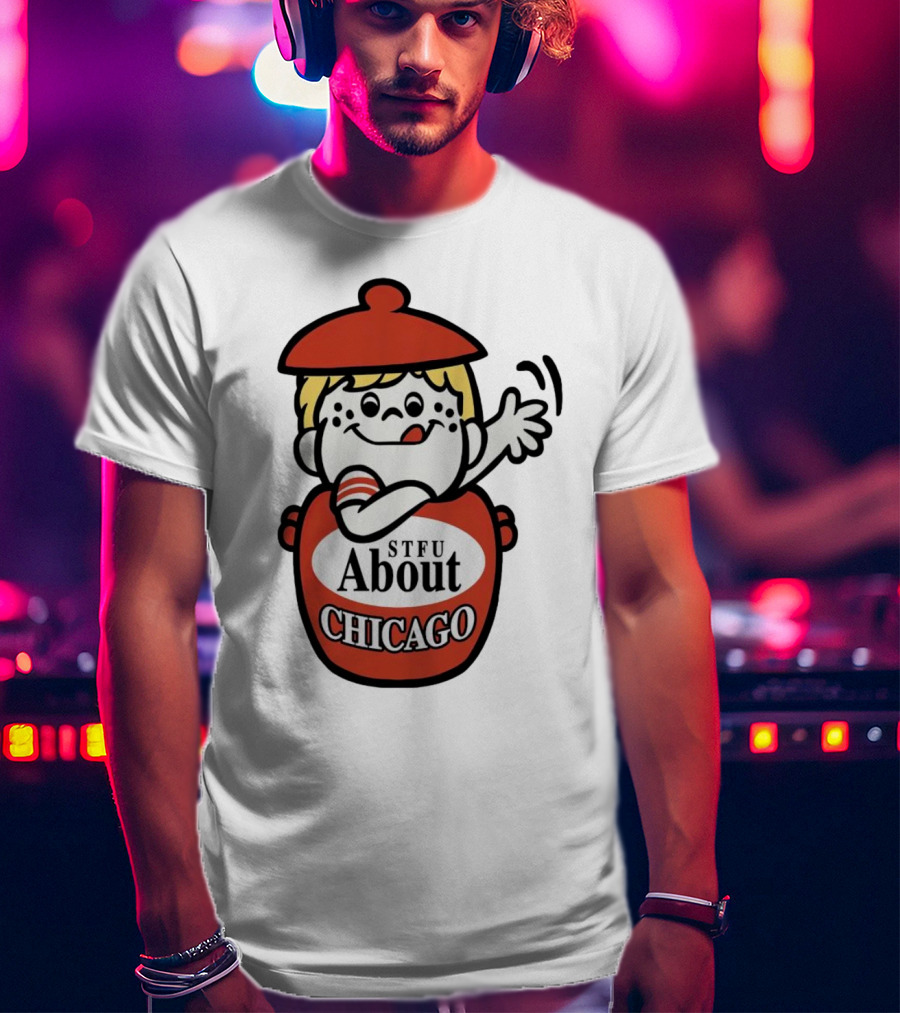 STFU About Chicago Cookies Boy Iconic Jar T-Shirt