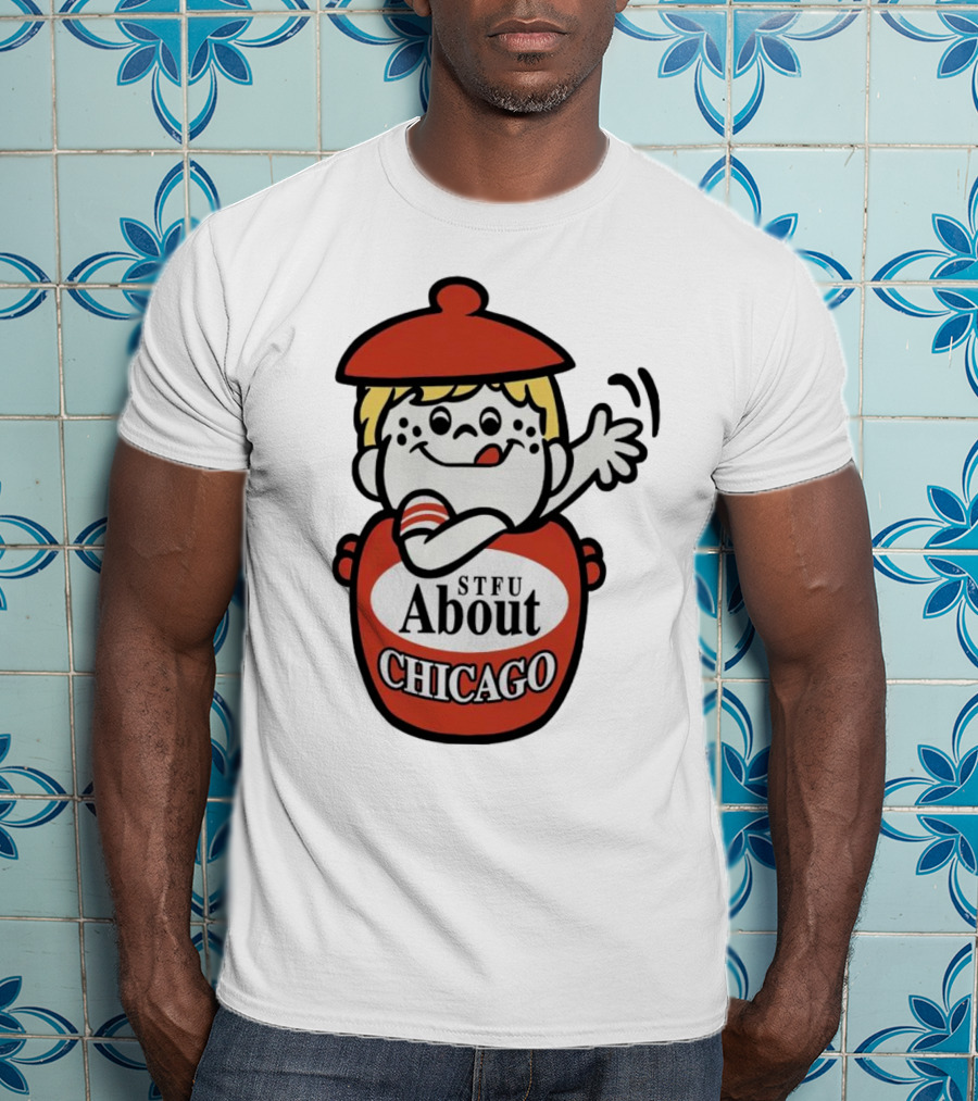 STFU About Chicago Cookies Boy Iconic Jar T-Shirt