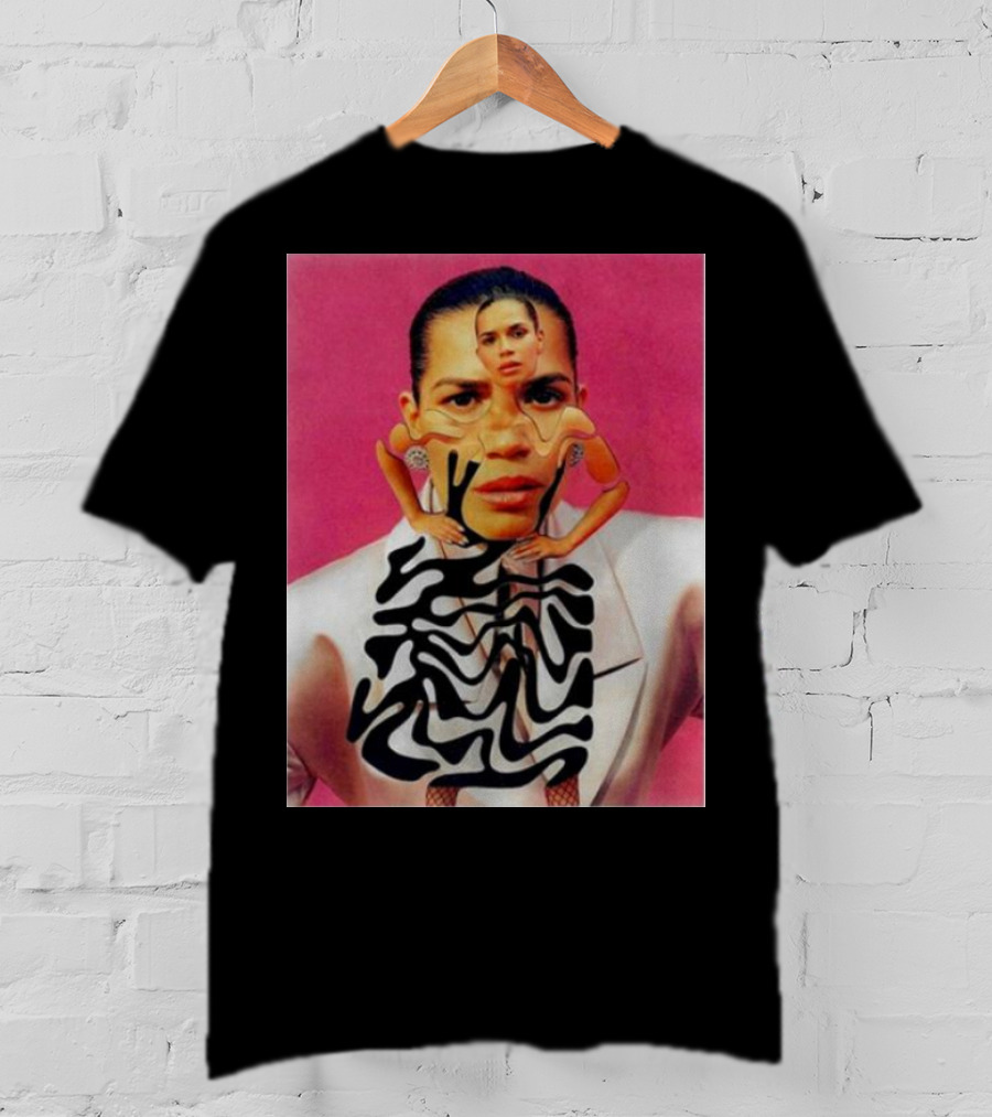 America Ferrera Abstract Portrait New T-Shirt