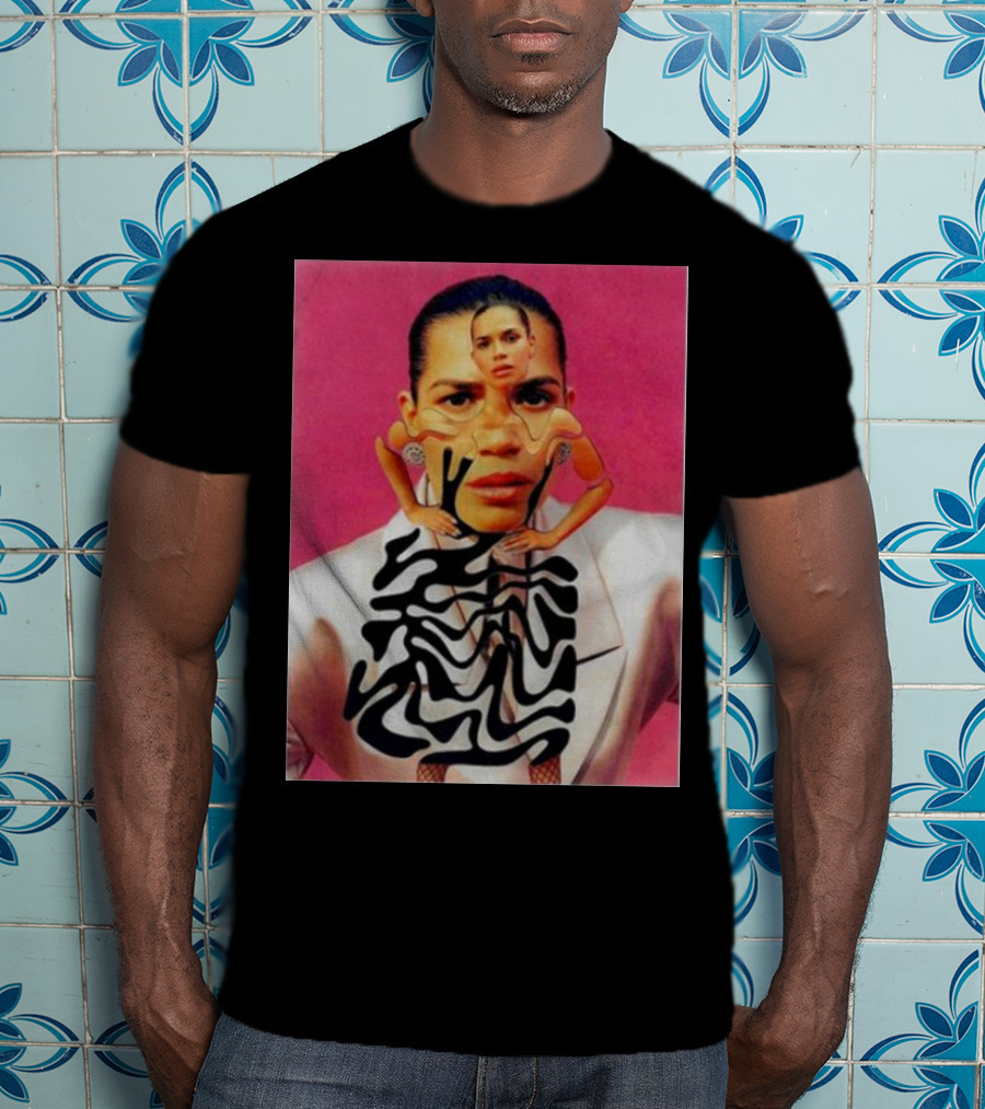 America Ferrera Abstract Portrait New T-Shirt