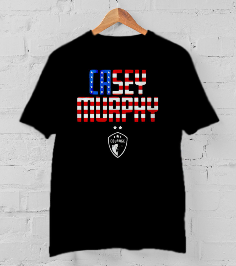 Casey Murphy USA Stars Stripes NC Courage T-Shirt