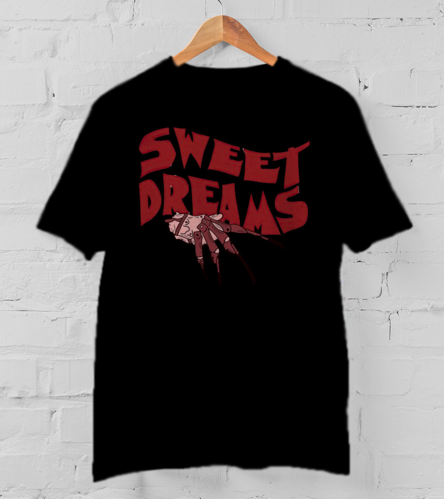 Sweet Dreams Freddy Krueger Glove Horror T-Shirt
