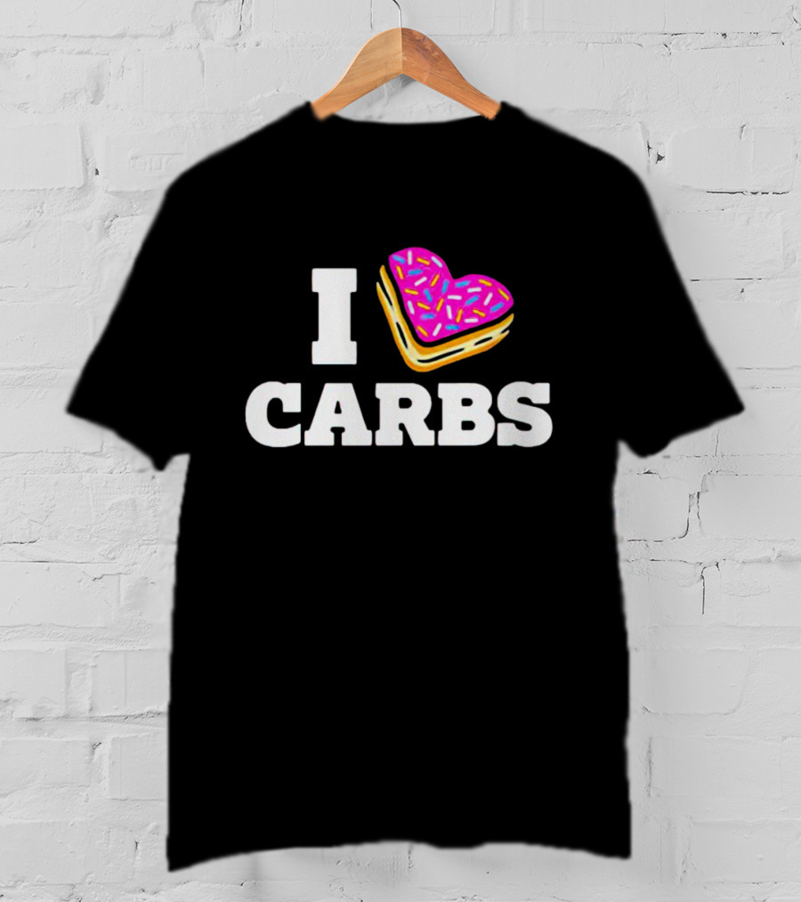 I Heart Carbs With Cake T-Shirt