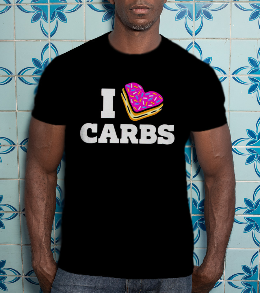 I Heart Carbs With Cake T-Shirt