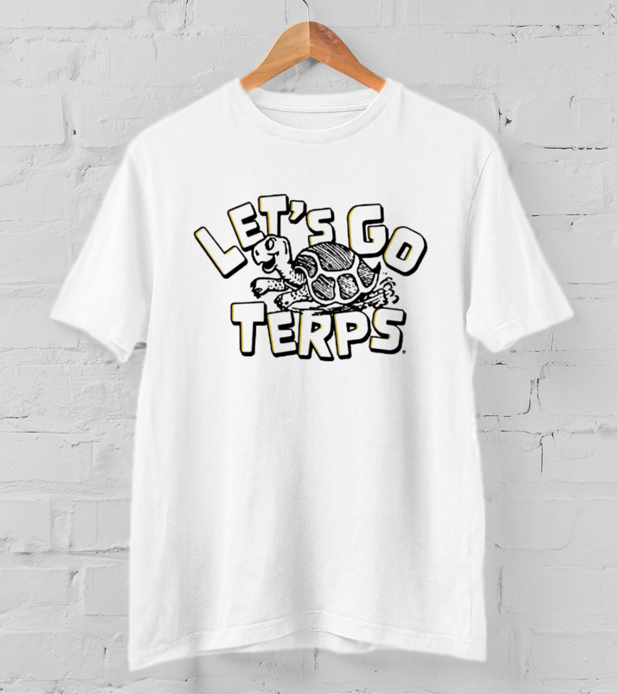 Let’s Go Terps Turtle Maryland T-Shirt