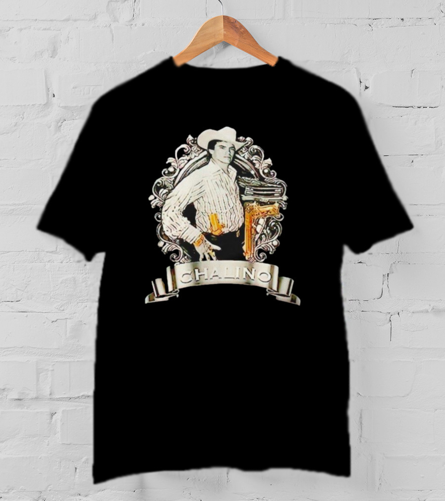 Chalino Sanchez Iconic Cowboy Portrait Vintage Novelty T-Shirt