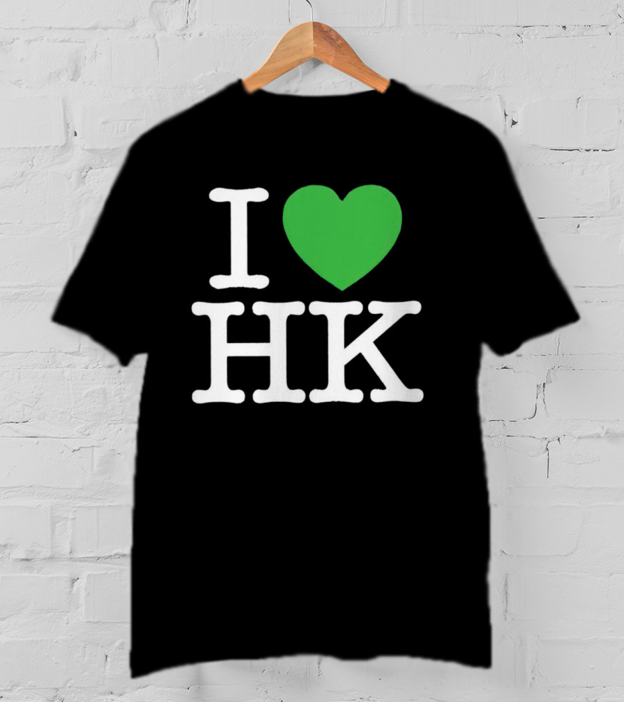 I Love HK Hong Kong Heart T-Shirt