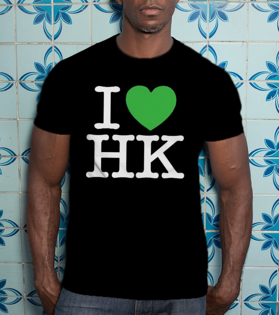 I Love HK Hong Kong Heart T-Shirt