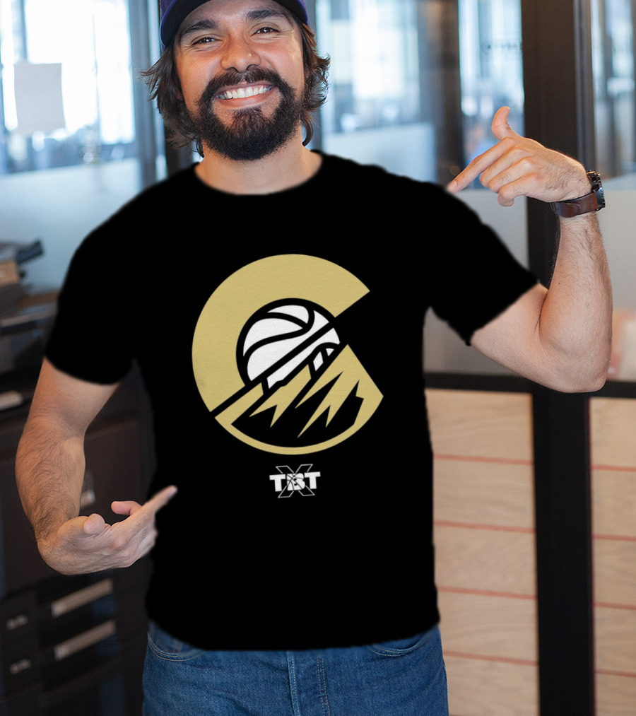 TBT Team Colorado Basketball Mountain T-Shirt
