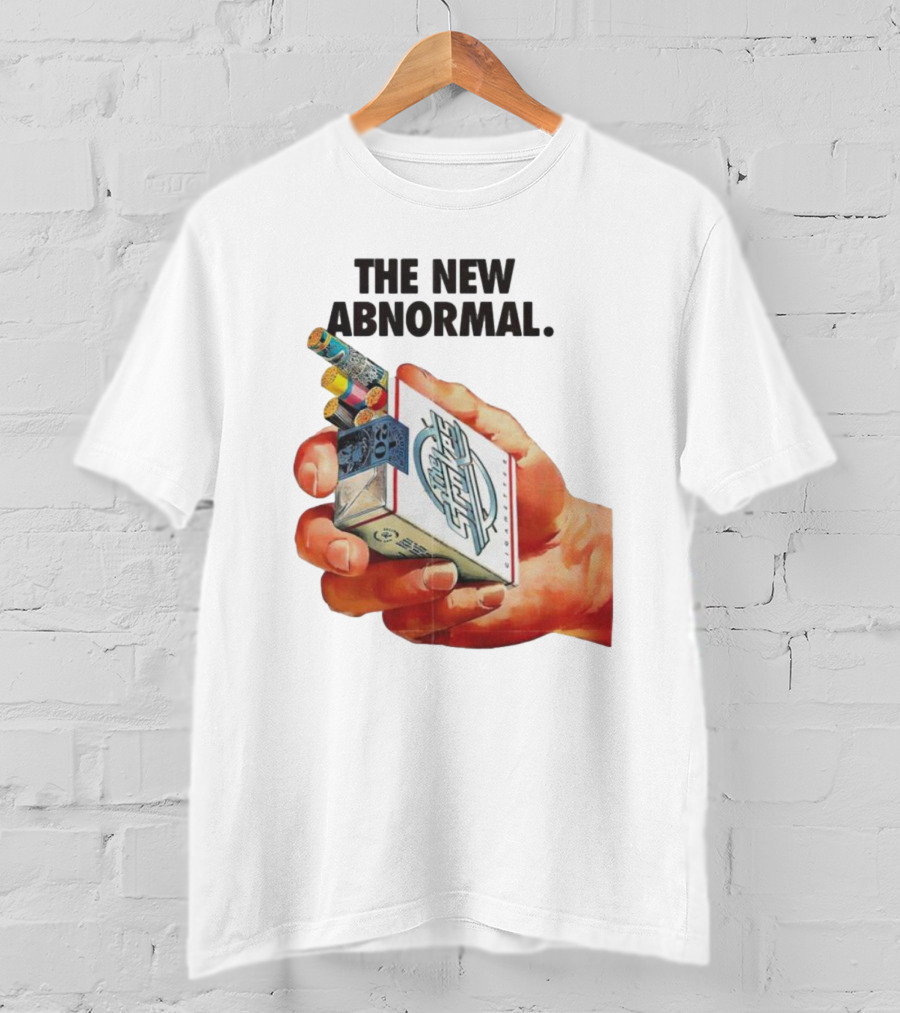 The Strokes The New Abnormal Album Cover Artwork Hand Holding Cigarette Box T-Shirt