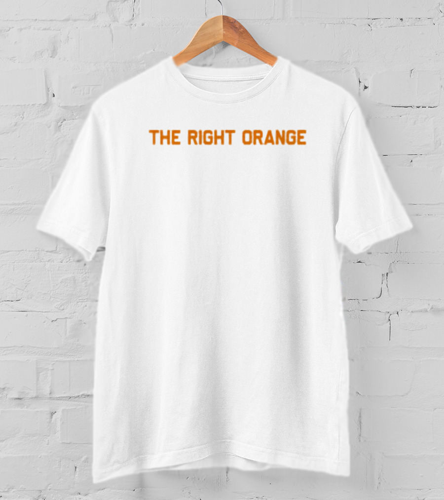 The Right Orange T-Shirt