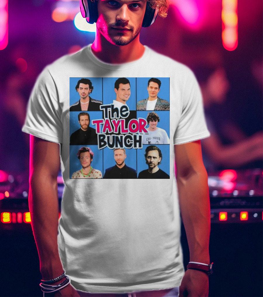 The Taylor Bunch Nine-Person Collage T-Shirt