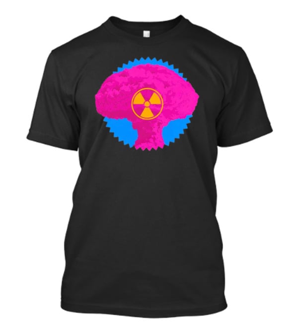 Barbie Box Office Bomb Pink Mushroom Cloud With Radiation T-Shirt
