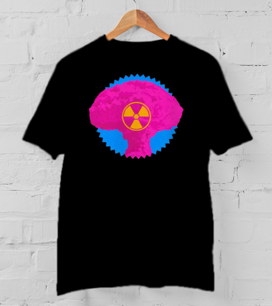 Barbie Box Office Bomb Pink Mushroom Cloud With Radiation T-Shirt