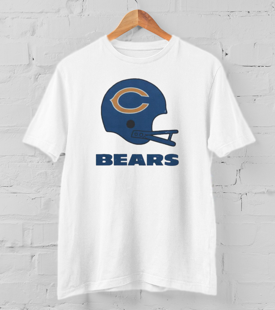 Chicago Bears Helmet Iconic T-Shirt