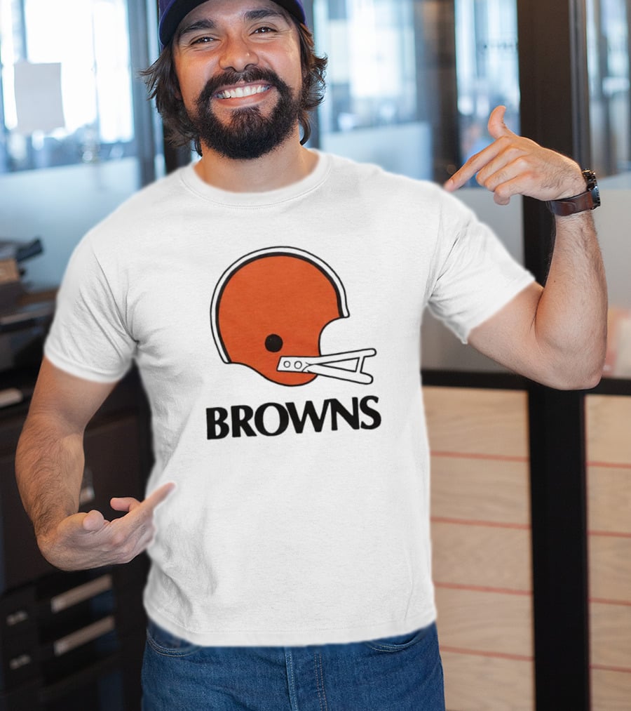 Cleveland Browns Helmet Browns T-Shirt
