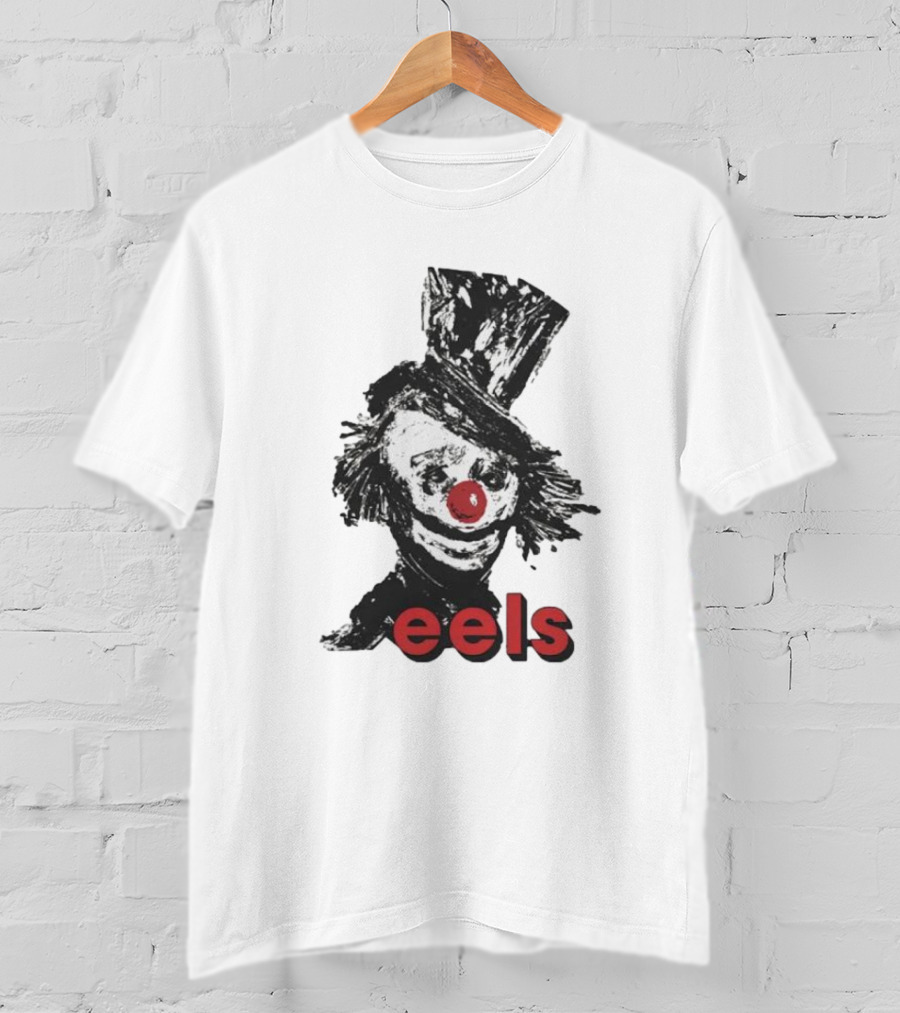 Eels Creepy Clown Art Band Merchandise T-Shirt