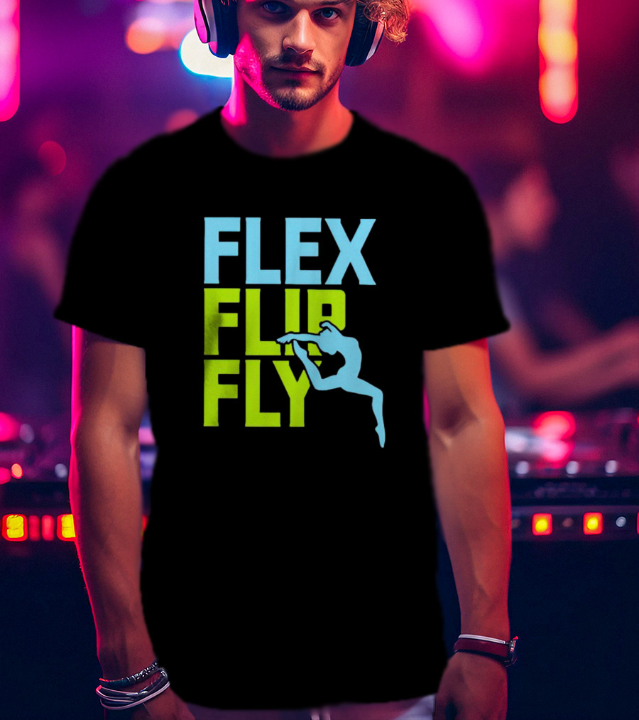 Flex Flip Fly Acrobatics T-Shirt