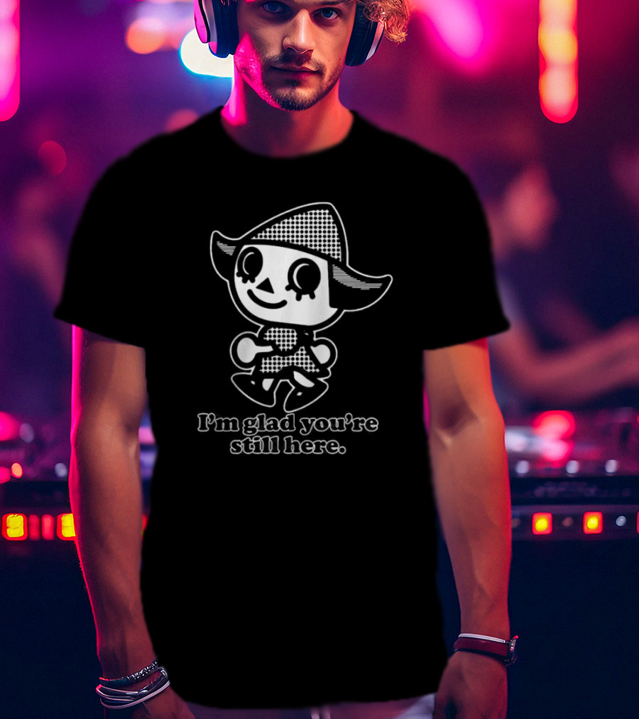 Animal Crossing Inspired 'I’m Glad You’re Still Here' Villager T-Shirt